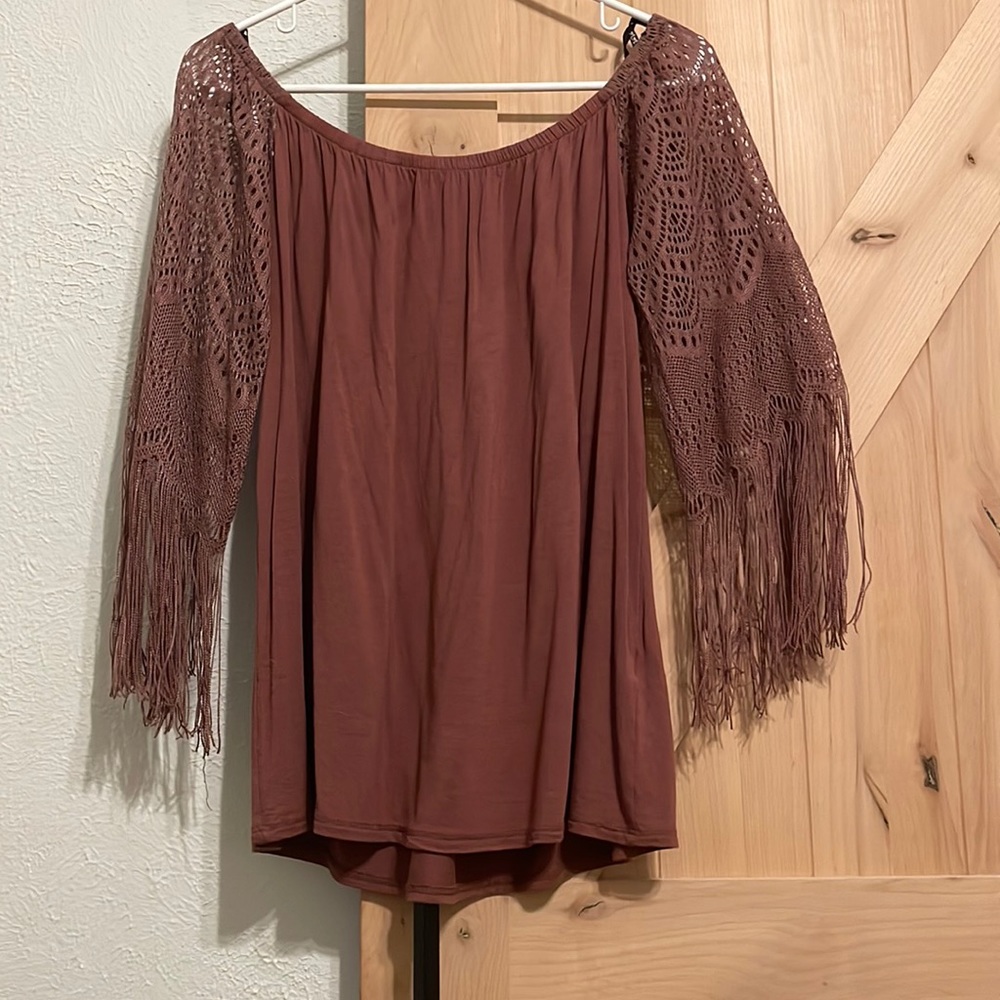 Boho top. Made in USA